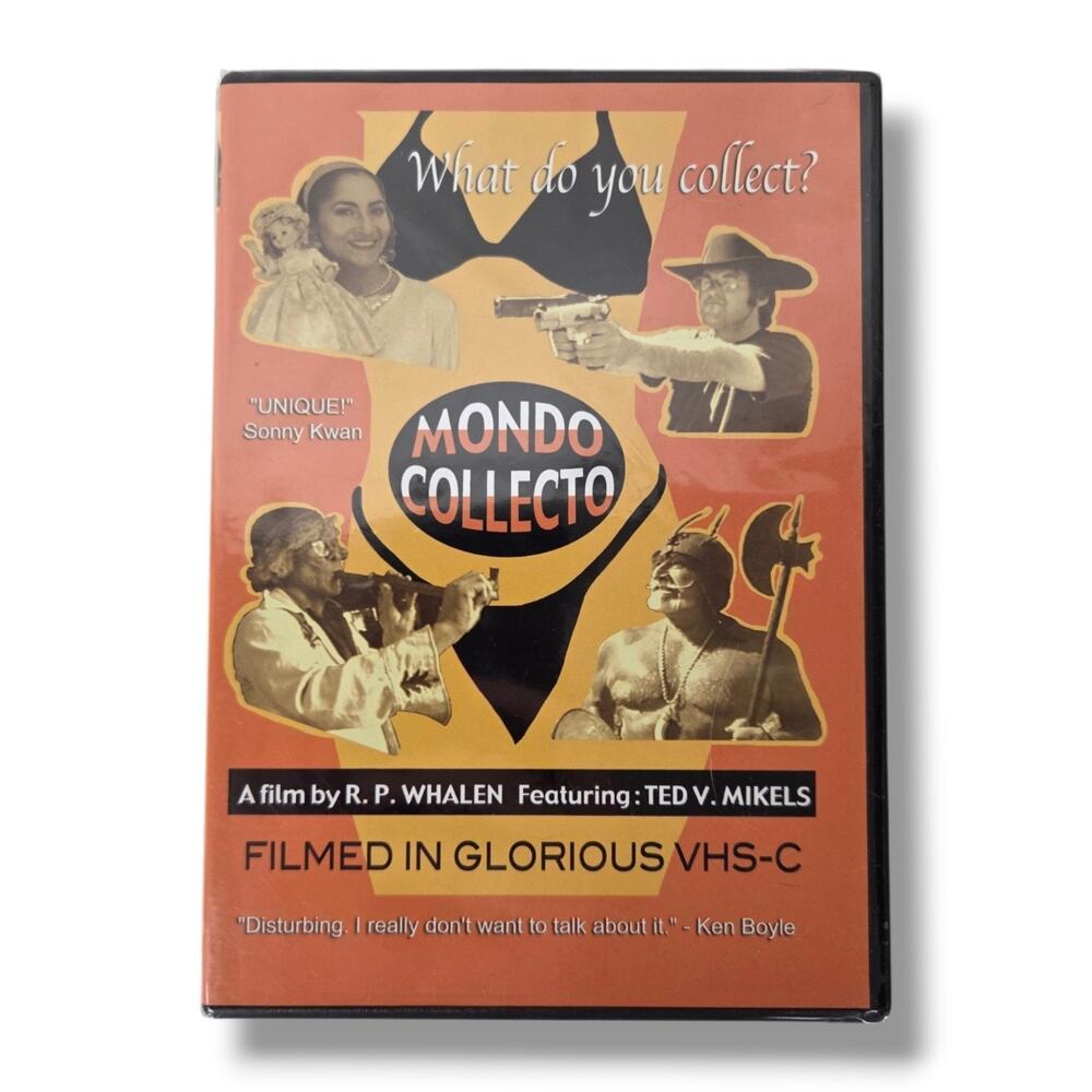 Mondo Collecto DVD R P Whalen Modern Collector Documentary Film Movie RARE NEW